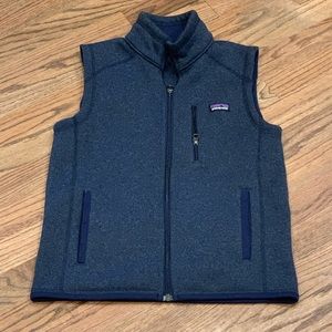 Patagonia Kids Vest in Navy Blue